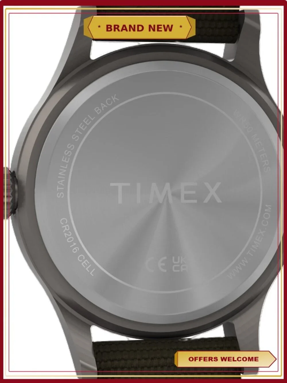 Timex Expedition Men's Tactical Field Watch Green Fabric Strap 40mm
